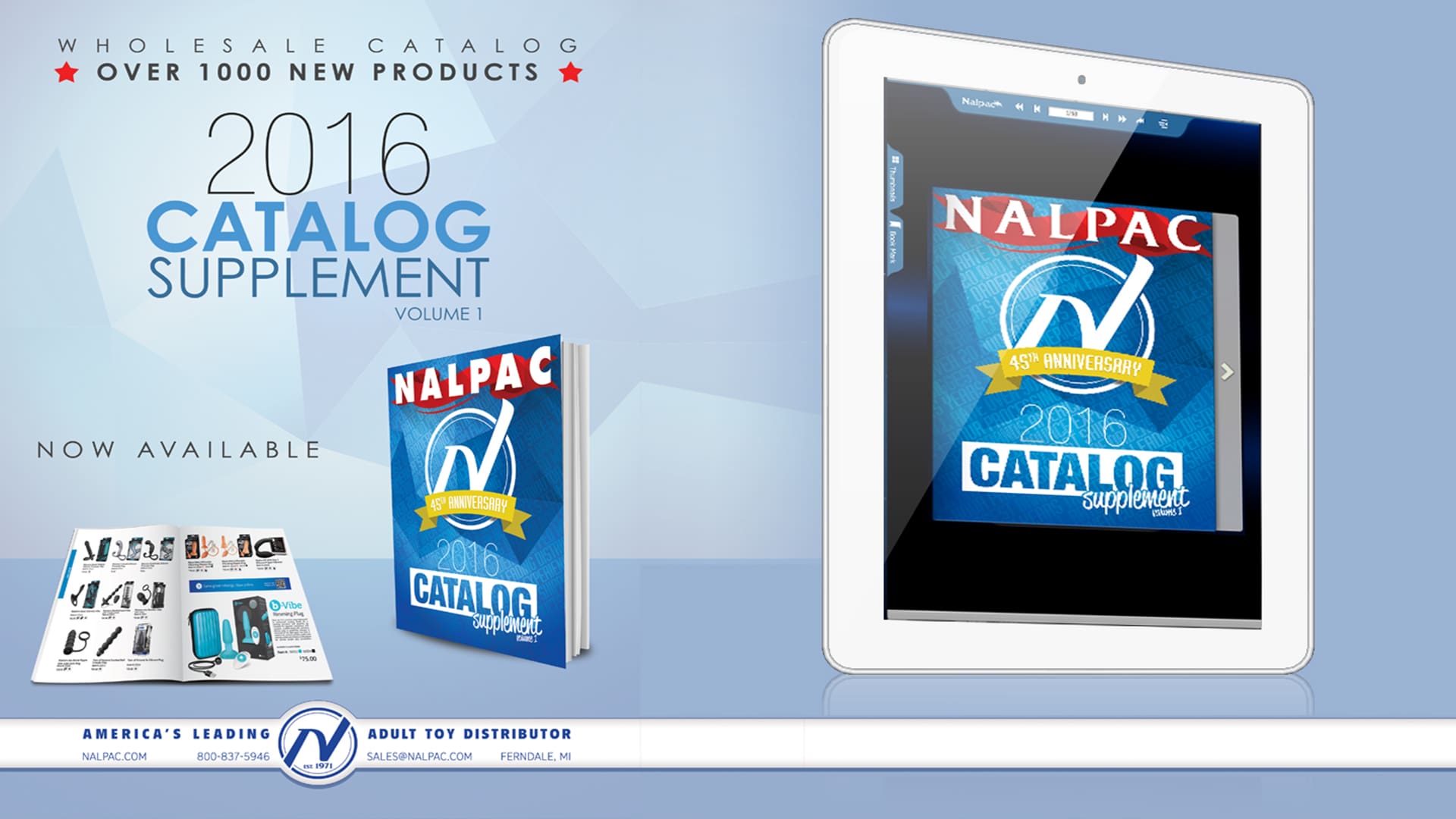 Nalpac Distributor Branding and Print Material 
